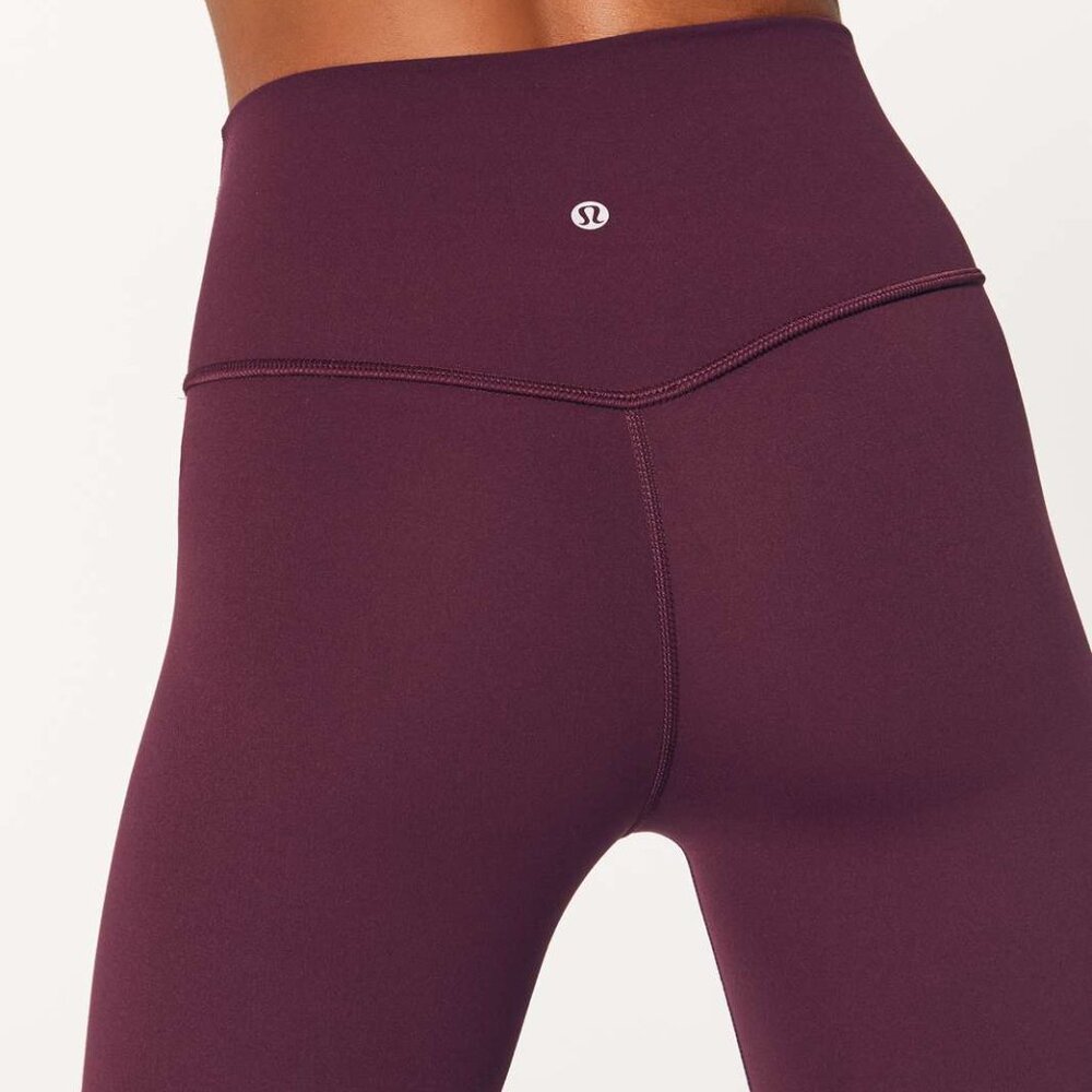 Lululemon Align Crop 21" Dark Purple 4